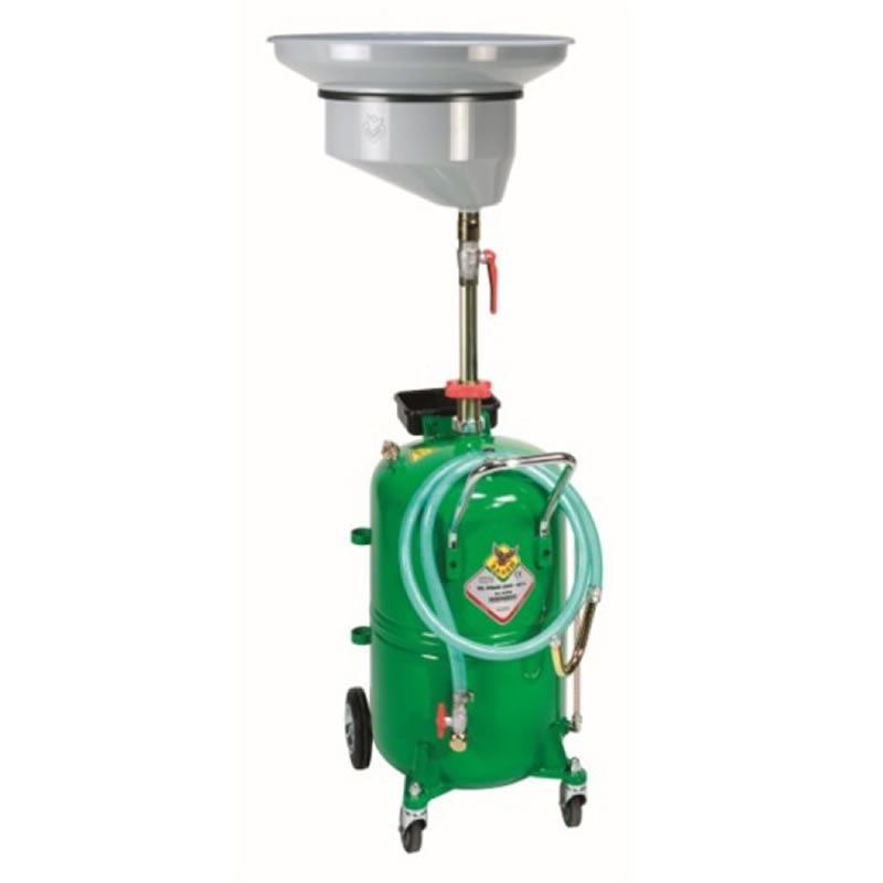 WASTE OIL DRAINER 65 LITRE WITH CENTRAL BOWL